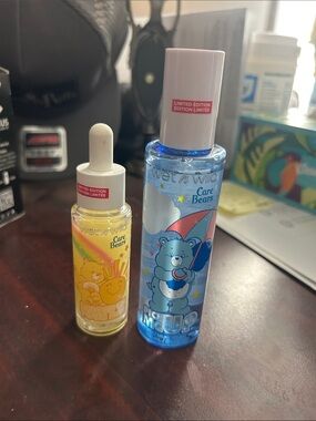 wet n wild Care Bears Duo — Yellow & Blue Bottles Face Mist & Primer